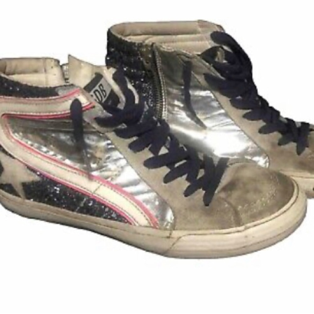 Golden goose slide sneakers